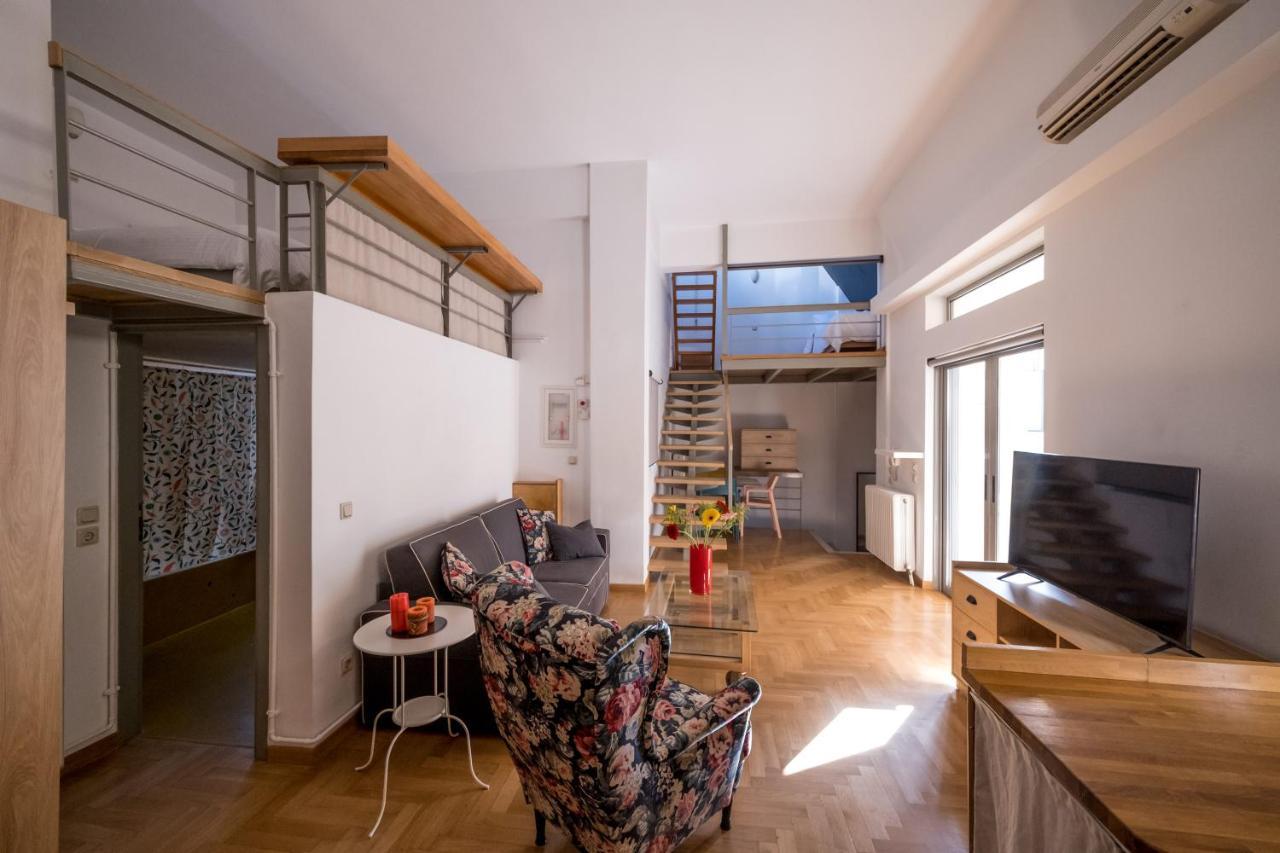 Thisio Loft Athene Buitenkant foto
