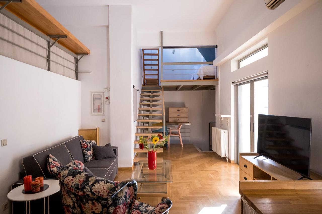 Thisio Loft Athene Buitenkant foto