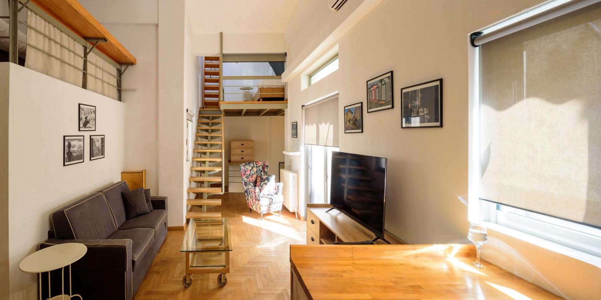 Thisio Loft Athene Buitenkant foto
