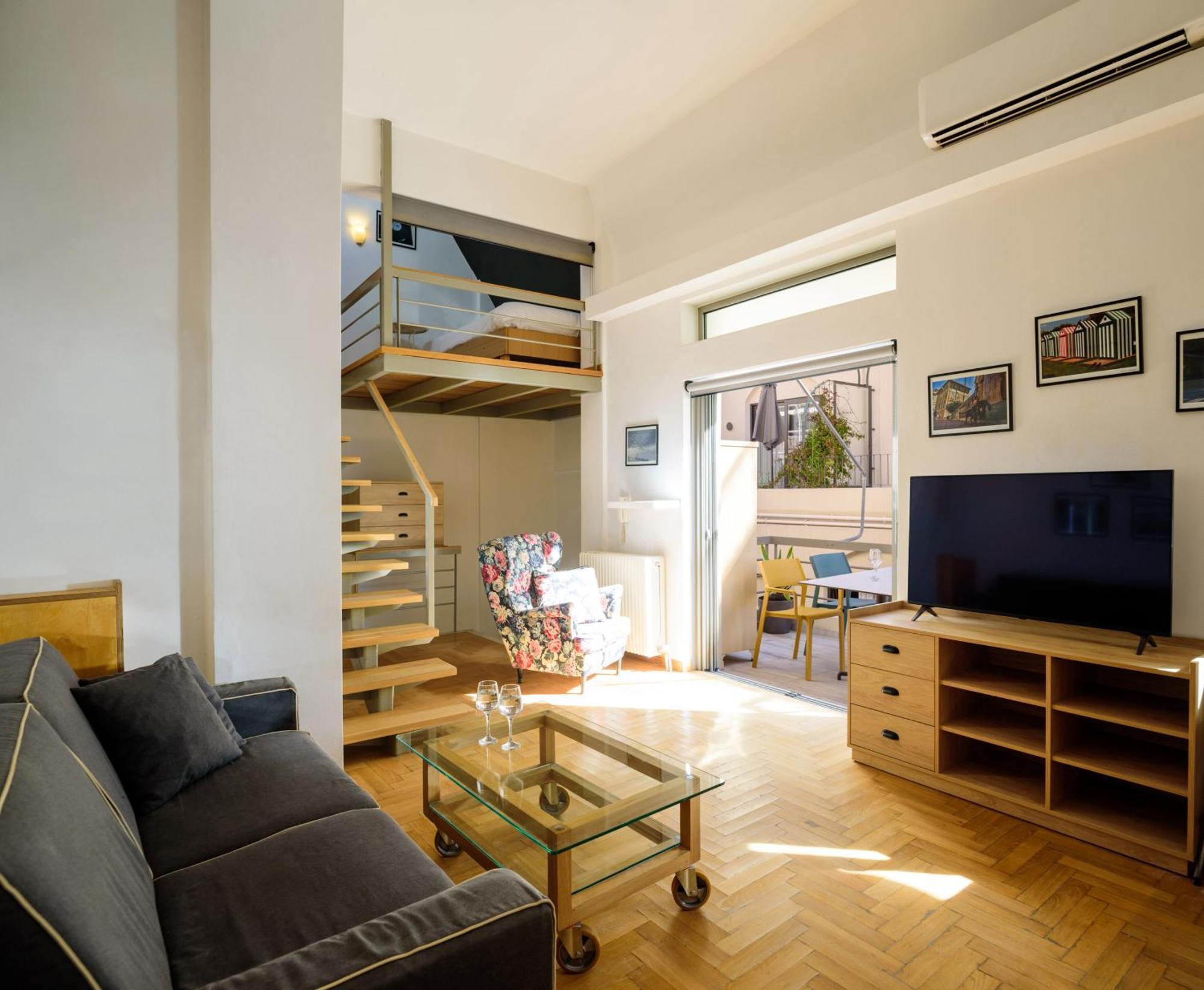 Thisio Loft Athene Buitenkant foto