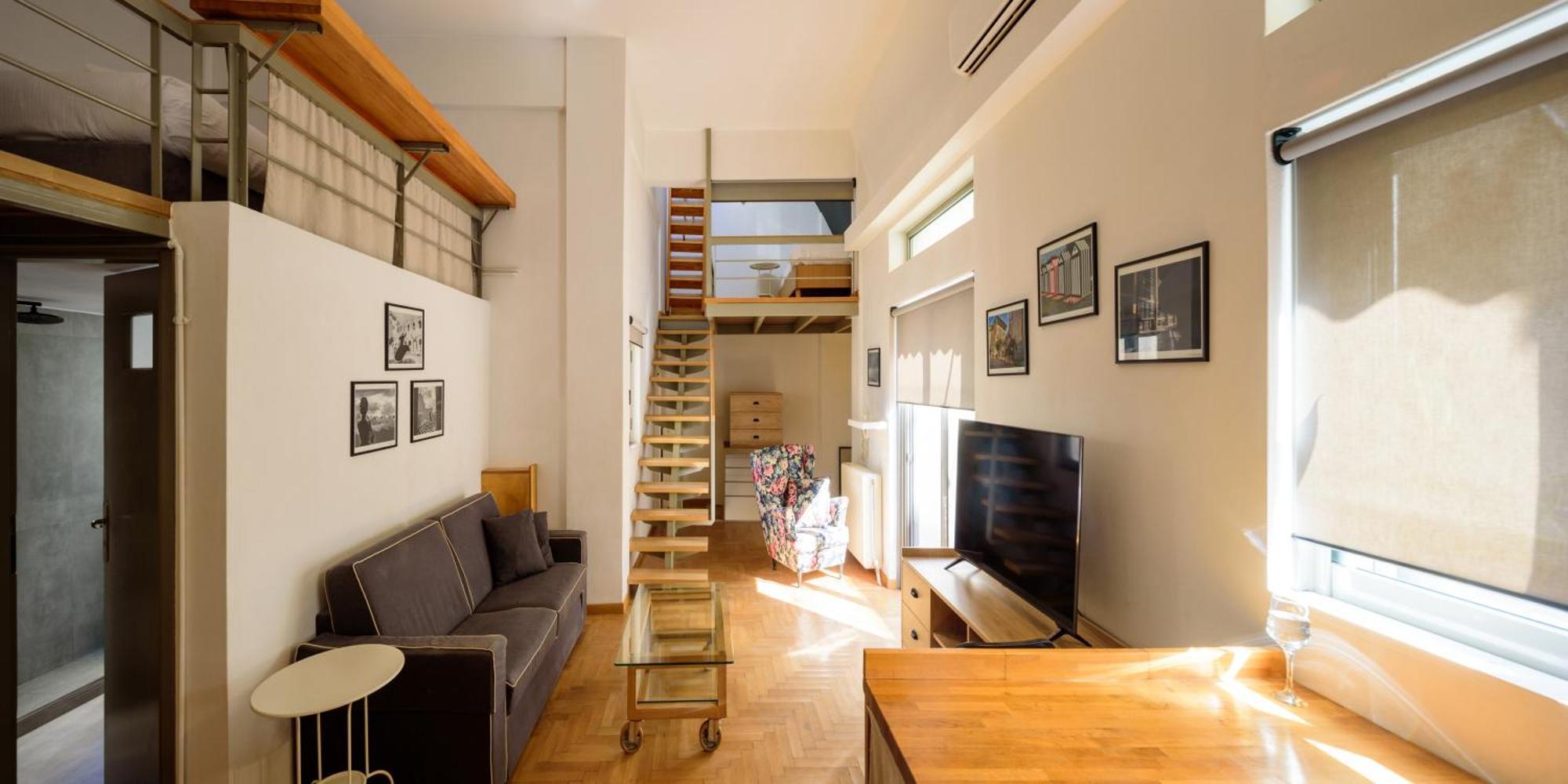 Thisio Loft Athene Buitenkant foto