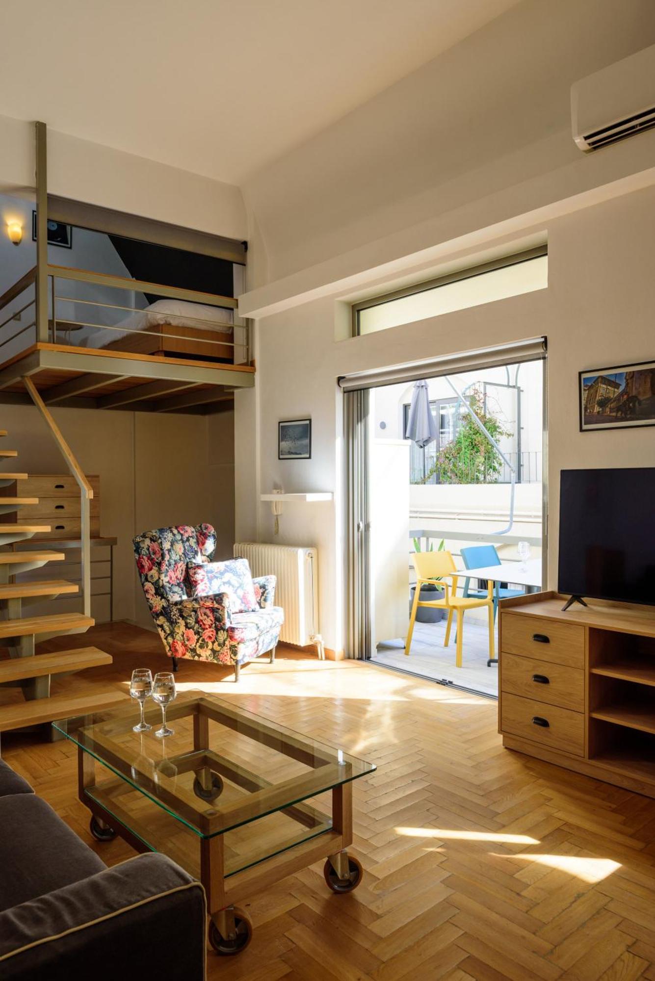 Thisio Loft Athene Buitenkant foto